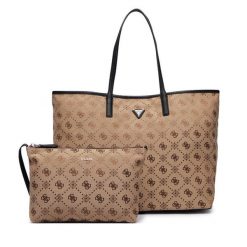 Torebka Guess. Brązowe torebki do ręki damskie Guess, z aplikacjami, bez dodatków. Za 714.99 zł.