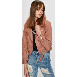 Tally Weijl - Kurtka. Różowe kurtki damskie TALLY WEIJL, w paski, z elastanu. Za 219.90 zł.