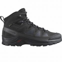 Buty górskie Salomon Quest Rove Gore-Tex. Czarne trekkingi męskie Salomon, trekkingowe, gore-tex. Za 657.00 zł.