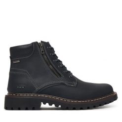 Trapery Josef Seibel. Czarne śniegowce i trapery męskie Josef Seibel, bez zapięcia. Za 539.99 zł.