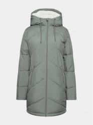 Roxy Płaszcz zimowy Better Weather Jckt ERJJK03567 Zielony Regular Fit. Zielone kurtki damskie Roxy, na zimę, m, bez wzorów, z syntetyku, bez kaptura. Za 389.99 zł.