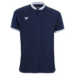 Polo Tecnifibre Team Mesh. Niebieskie koszulki polo męskie TECNIFIBRE, s, bez wzorów, z meshu, bez kołnierzyka, bez ramiączek, tenisowe. Za 159.99 zł.