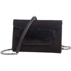 Torebka w kolorze czarnym - (S)24 x (W)16 x (G)5 cm. Czarne torby na ramię damskie marki Tosca Blu. W wyprzedaży za 349.95 zł.