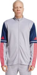 Bluza męska adidas Squadra 25 Training szaro-granatowa JP3389 S. Szare bluzy męskie Adidas, m, bez wzorów, bez kaptura. Za 301.05 zł.