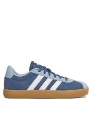 Adidas Sneakersy Vl Court 3.0 K ID6308 Granatowy. Niebieskie buty sportowe chłopięce Adidas, bez wzorów, ze skóry, bez zapięcia. Za 229.99 zł.