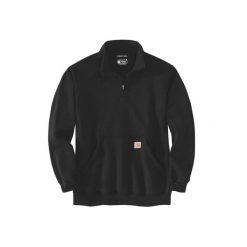 Bluza sportowa męska Carhartt Midweight Quarter-Zip Mock-Neck. Czarne bluzy męskie Carhartt, m, bez wzorów, bez kaptura. Za 299.00 zł.