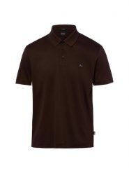 BOSS koszulka polo - Parris Mężczyźni Bawełna (100%) brązowy, XL. Brązowe koszulki polo męskie Boss, m, bez wzorów, z bawełny, bez kołnierzyka, bez ramiączek. Za 479.95 zł.