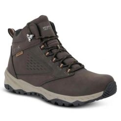 Buty trekkingowe męskie Regatta Amble Boot. Brązowe trekkingi męskie Regatta, trekkingowe. Za 163.79 zł.