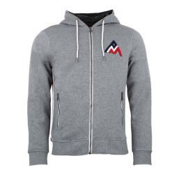 Bluza z kapturem Peak Mountain Charles. Szare bluzy męskie Peak Mountain, m, bez wzorów, z polaru, z kapturem. Za 211.00 zł.