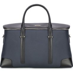 Torba podróżna 87-3U-205-7. Czarne torby na laptopa damskie Wittchen, w paski, z nylonu. Za 679.00 zł.