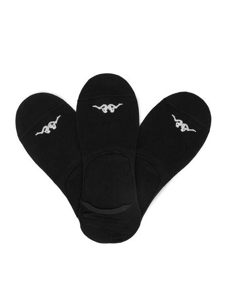 Kappa Stopki CEO_KR_LOST_SS26 (3-PACK) Czarny. Czarne skarpety męskie Kappa, bez wzorów, z bawełny. Za 29.99 zł.
