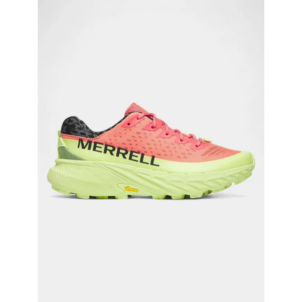 Damskie buty do biegania w terenie Merrell Agility Peak 5. Brązowe obuwie sportowe damskie Merrell, bez wzorów, do biegania. Za 569.99 zł.