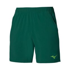 Szorty Mizuno Flex. Zielone krótkie spodenki sportowe męskie Mizuno, m, bez wzorów, z materiału, tenisowe. Za 189.99 zł.