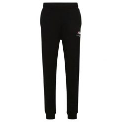 Męskie Spodnie Do Biegania Bovrup. Czarne spodnie sportowe męskie Fila, na lato, m, bez wzorów, do biegania. Za 240.99 zł.