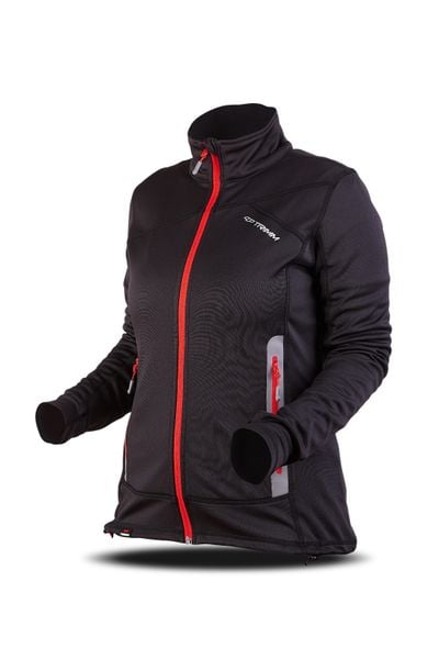 Bluza Trimm ECHO LADY. Czarne bluzy damskie TRIMM, na wiosnę, uniwersalny, bez wzorów, z materiału, bez kaptura. Za 200.00 zł.