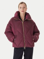 Lola Casademunt by Maite Kurtka zimowa MF2501007 Bordowy Oversize. Czerwone kurtki damskie Lola Casademunt by Maite, na zimę, s, bez wzorów, z syntetyku, bez kaptura. Za 1,099.00 zł.