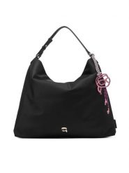 KARL LAGERFELD Torebka A4W30013 Czarny. Czarne torebki do ręki damskie KARL LAGERFELD, bez wzorów, z materiału, bez dodatków. Za 679.99 zł.