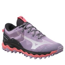 Buty do biegania damskie Mizuno Wave Mujin 9. Fioletowe obuwie sportowe damskie Mizuno, bez wzorów, do biegania, mizuno wave. Za 339.99 zł.