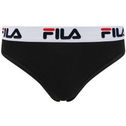 Damskie Slip Fila Elastyczne Czarny XL - Komfort i Elastyczność. Czarne figi damskie Fila, xl, bez wzorów, z bawełny. Za 126.99 zł.