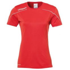 Koszulka Uhlsport Femme Stream 22. Białe koszulki sportowe damskie Uhlsport, xs, bez wzorów, sportowe, bez kołnierzyka. Za 93.35 zł.