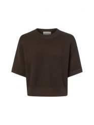 Msch Copenhagen Sweter z półrękawkiem - MSCHThamira Kobiety brązowy, S/M. Brązowe swetry damskie MSCH Copenhagen, m, bez wzorów, bez kołnierzyka, bez ramiączek, bez kaptura. Za 299.95 zł.