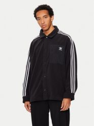 Adidas Polar adicolor IZ1834 Czarny Loose Fit. Czarne bluzy męskie Adidas, l, bez wzorów, z polaru, bez kaptura. Za 219.99 zł.