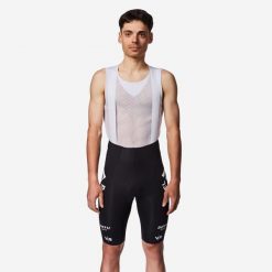 Spodenki rowerowe szosowe Van Rysel RCR-R 5 ROUBAIX Replica. Białe krótkie spodenki sportowe męskie VAN RYSEL, l, bez wzorów, z tworzywa sztucznego, rowerowe. Za 349.99 zł.