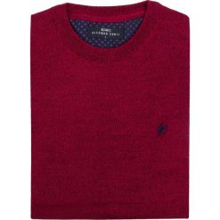 Sweter PIETRO SWT000032. Czerwone swetry przez głowę męskie Giacomo Conti, na jesień, z materiału. Za 169.00 zł.