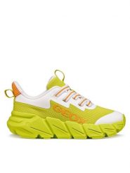 Geox Sneakersy J Flexyper Fast Boy J46N1A 0149J C0206 D Zielony. Zielone buty sportowe chłopięce Geox, bez wzorów, z materiału, bez zapięcia. Za 269.99 zł.
