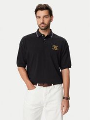 Polo Ralph Lauren Polo 710B28617004 Czarny Regular Fit. Czarne koszulki polo męskie Polo Ralph Lauren, m, bez wzorów, z bawełny, bez ramiączek. Za 509.99 zł.