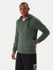 EA7 Emporio Armani Bluza 8NPM33 PJVRZ Zielony Regular Fit. Zielone bluzy męskie EA7 Emporio Armani, l, bez wzorów, z bawełny, bez kaptura. Za 479.99 zł.