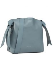 Jenny Fairy Torebka RX5057 Niebieski. Niebieskie torebki do ręki damskie Jenny Fairy, bez wzorów, ze skóry, bez dodatków. Za 119.99 zł.