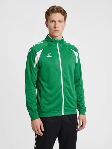 Kurtka z dresu Hummel Core 2.0. Białe kurtki damskie Hummel, xl, bez wzorów, z dresówki, bez kaptura, na fitness i siłownię. Za 185.30 zł.