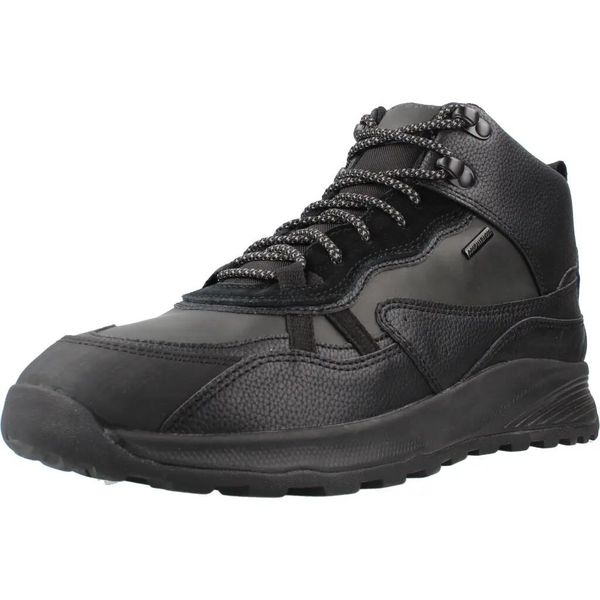 Buty GEOX U36EZA 0MEBU Czarny. Czarne trekkingi męskie Geox, trekkingowe. Za 372.99 zł.