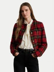 LAUREN RALPH LAUREN Marynarka 200P02014001 Czerwony Regular Fit. Czerwone żakiety damskie Lauren Ralph Lauren, bez wzorów. Za 1,599.00 zł.