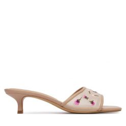 Klapki Aldo. Czerwone klapki damskie Aldo, bez wzorów, bez obcasa. Za 359.99 zł.