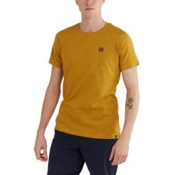 T-shirt męski Fundango Jaggy Strukturyzowany krótki rękaw. Żółte t-shirty męskie Fundango, m, bez wzorów, sportowe, bez kołnierzyka. Za 99.00 zł.