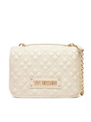 LOVE MOSCHINO Torebka JC4000PP1NLA0110 Beżowy. Brązowe torebki do ręki damskie Love Moschino, bez wzorów, ze skóry, bez dodatków. Za 659.99 zł.