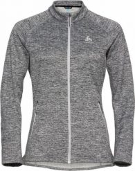 Bluza rozpinana bez kaptura damska ODLO Tencia Mid Layer Full Zip. Szare bluzy damskie Odlo, xs, bez wzorów, z materiału, bez kaptura, wspinaczkowe. Za 365.35 zł.