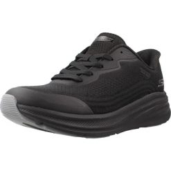 Buty SKECHERS 117760S BOBS SKILLZ AIRY Czarny. Czarne obuwie sportowe damskie Skechers, bez wzorów, z tkaniny, na fitness i siłownię. Za 319.99 zł.