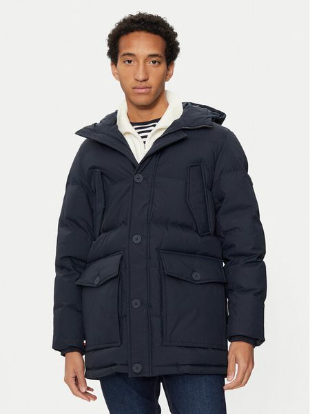 Tommy Hilfiger Kurtka zimowa Essential MW0MW37483 Granatowy Regular Fit. Niebieskie kurtki męskie Tommy Hilfiger, na zimę, m, bez wzorów, z syntetyku, bez kaptura. Za 1,259.00 zł.