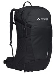 Plecaki 20-29L Damski Wizard 22+4. Czarne plecaki damskie Vaude, bez wzorów, z materiału. Za 679.35 zł.