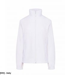JHK - Bluza polarowa damska, taliowana, z suwakiem i dwoma zapinanymi kieszeniami biały XS. Białe bluzy damskie JHK, xs, bez wzorów, z polaru, bez kaptura. Za 54.92 zł.