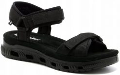 Rieker Rieker Sandals 64052-00 Czarne 40. Czarne sandały męskie Rieker, bez zapięcia. Za 286.16 zł.
