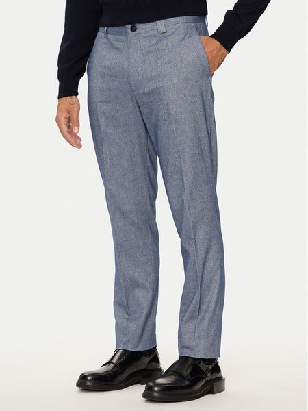 Liu Jo Spodnie materiałowe QF4232 T2642 Niebieski Slim Fit. Niebieskie spodnie materiałowe męskie Liu Jo, m, bez wzorów, z bawełny. Za 309.99 zł.