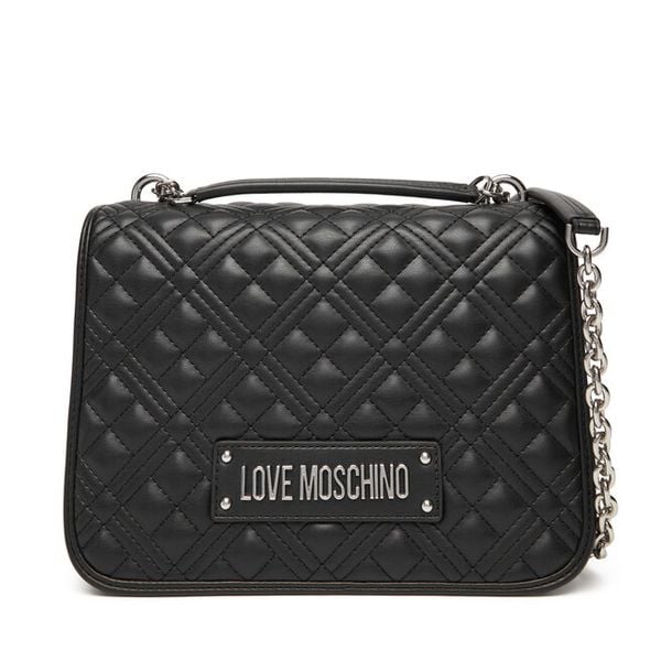 Torebka LOVE MOSCHINO. Czarne torebki do ręki damskie Love Moschino, bez wzorów, klasyczne, bez dodatków. Za 659.99 zł.