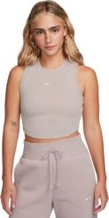 Nike Sportswear Chill Knit beżowa FB8279 019 XS. Brązowe t-shirty damskie Nike, xs, bez wzorów, bez kołnierzyka. Za 134.94 zł.