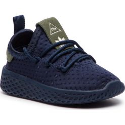 Buty adidas - Pw Tennis Hu I B37114 Conavy/Conavy/Owhite. Półbuty dziewczęce marki Adidas. W wyprzedaży za 189.00 zł.