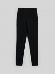 4F Legginsy dzianinowe damskie - czarne M. Czarne legginsy damskie 4f, m, bez wzorów, z bawełny. Za 129.99 zł.