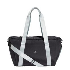 Torba HIIT Gym Duffel. Szare torby na ramię damskie Adidas, bez wzorów, z materiału, sportowe, bez dodatków. Za 295.25 zł.